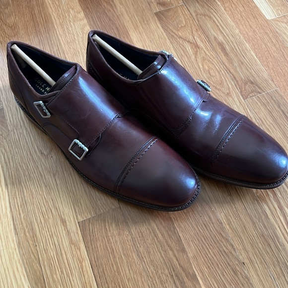 NWT. Cole Haan Size 11 Warner Grand Monk. Chestnut. - Picture 3 of 6